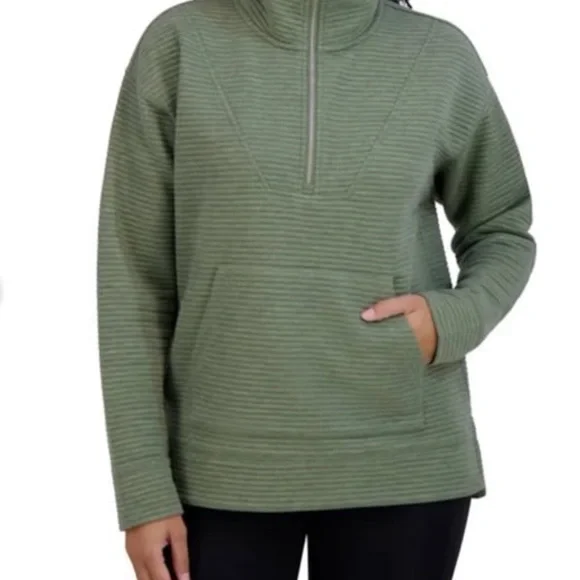 Kirkland Ladies’ Ottoman Half Zip Sweatshirt XL - Picture 3 of 9